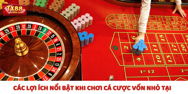 Chơi cá cược vốn nhỏ tại TX88 giúp rèn kỹ năng, giảm rủi ro hiệu quả