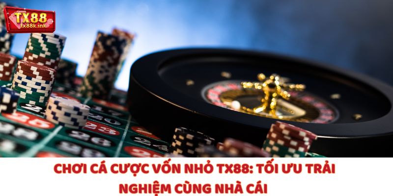 Chơi Cá Cược Vốn Nhỏ TX88: Tối Ưu Trải Nghiệm Cùng Nhà Cái