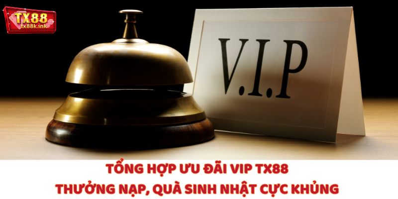 Tổng Hợp Ưu Đãi Vip TX88: Thưởng Nạp, Quà Sinh Nhật Cực Khủng